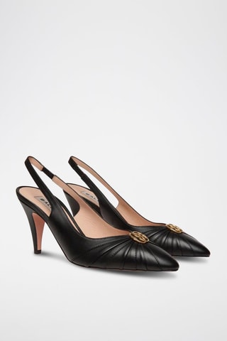 Escarpins en cuir d’agneau - Noir