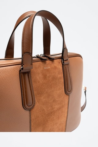 Porte-document en cuir - Marron