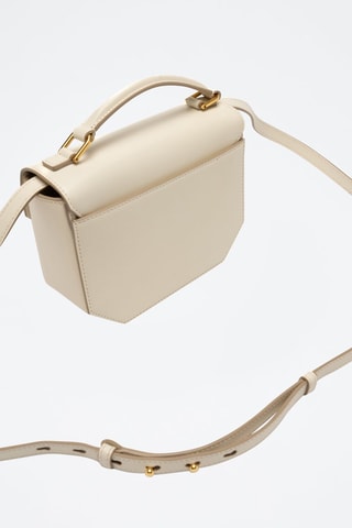 Sac à main en cuir de veau - Beige