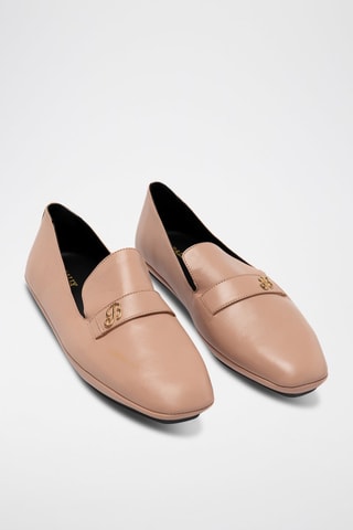 Mocassins en cuir de mouton - Rose