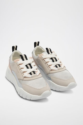 Baskets en cuir de veau - Beige