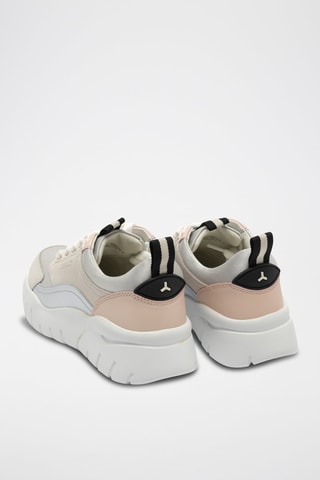 Baskets en cuir de veau - Beige
