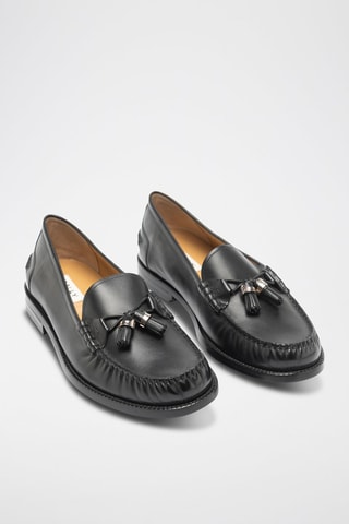 Mocassins en cuir de veau - Noir
