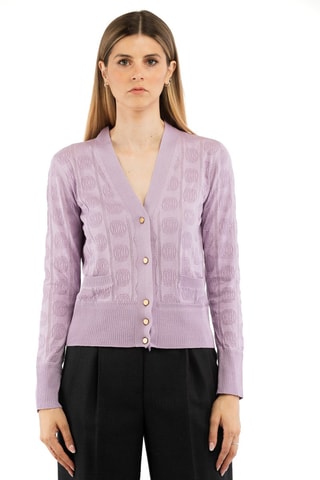 Gilet en soie - Violet