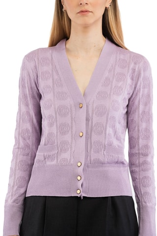 Gilet en soie - Violet