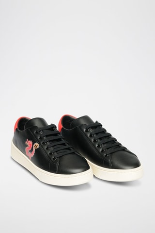 Baskets en cuir de veau - Noir