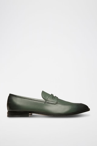 Mocassins en cuir de veau - Vert
