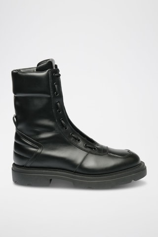 Boots en cuir - Noir