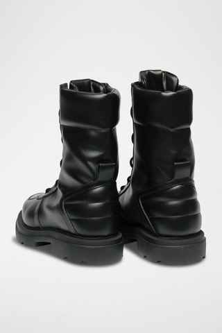 Boots en cuir - Noir