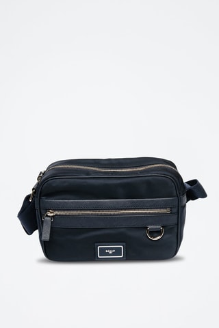 Sac bandoulière en cuir - Bleu marine