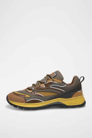 Baskets en cuir de veau - Orange