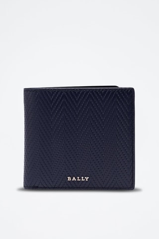 Portefeuille en cuir - Bleu marine