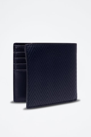 Portefeuille en cuir - Bleu marine