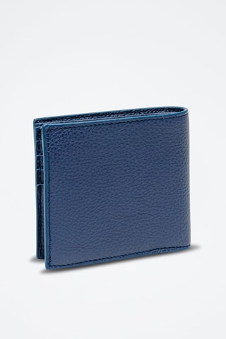 Portefeuille en cuir - Bleu
