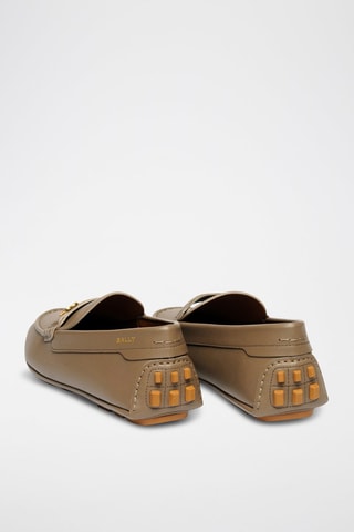 Mocassins en cuir de veau - Marron