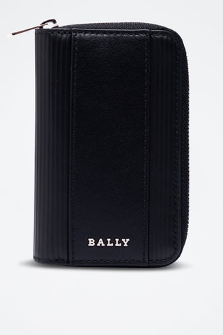 Etui à clés en cuir de veau - Noir