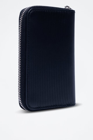Etui à clés en cuir de veau - Noir