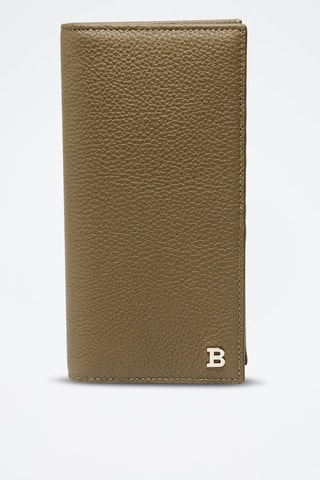 Portefeuille en cuir - Kaki