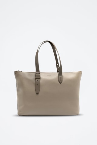 Sac à main en cuir de veau - Beige