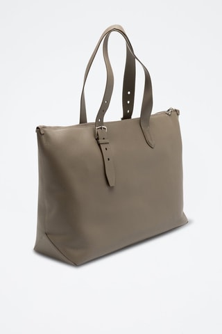 Sac à main en cuir de veau - Beige