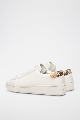 Baskets en cuir - Bleu