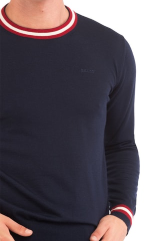 Pull en laine - Bleu marine