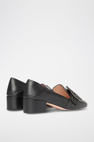 Escarpins en cuir de veau - Noir