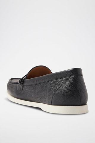 Mocassins en cuir de cerf - Noir