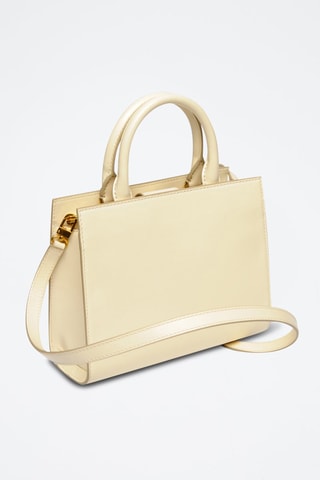 Sac à main en cuir de veau - Beige