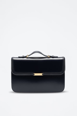 Porte-documents en cuir - Rose