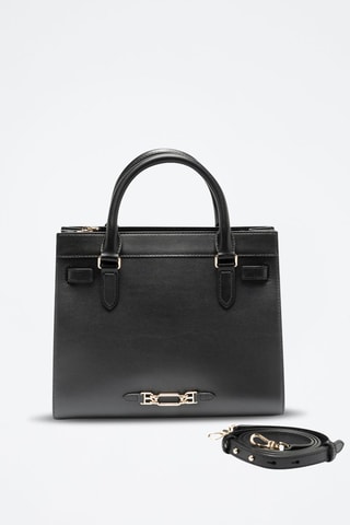 Sac à main en cuir - Noir
