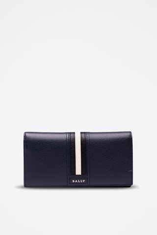 Portefeuille en cuir - Bleu marine
