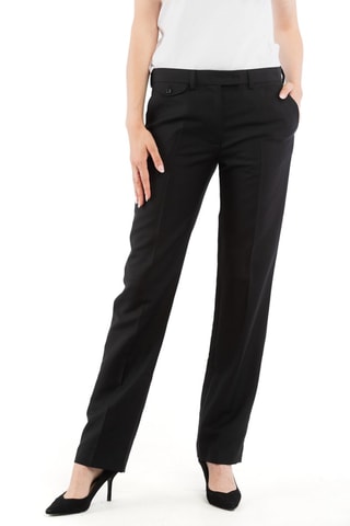 Pantalon en mohair et laine - Noir