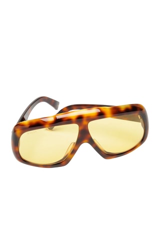 Lunettes de soleil femme -Catégorie 1 - Jaune et marron