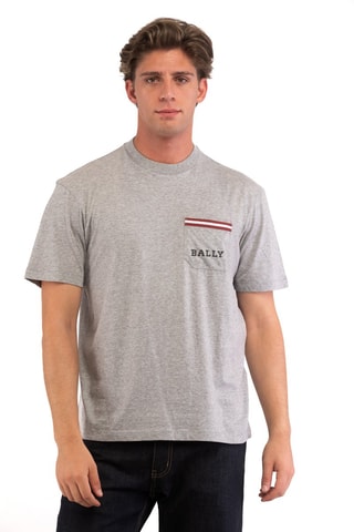 T-shirt - Noir, rouge et gris