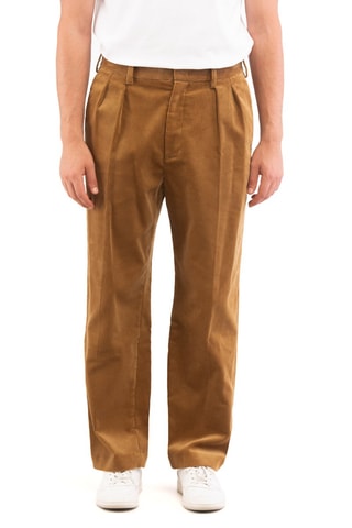 Pantalon en velours - Marron