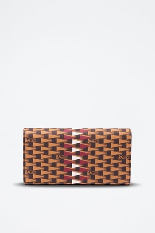 Compagnon en cuir - Blanc, rouge et marron
