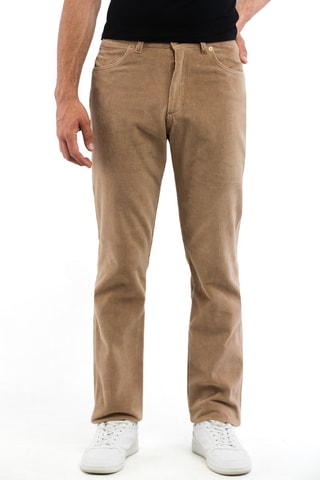 Pantalon en velours - Marron