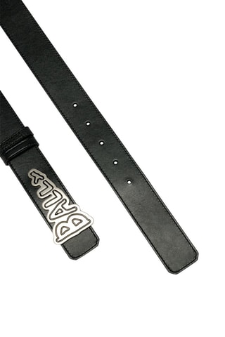 Ceinture en cuir de veau - Noir