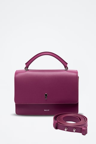 Sac bandoulière en cuir - Violet