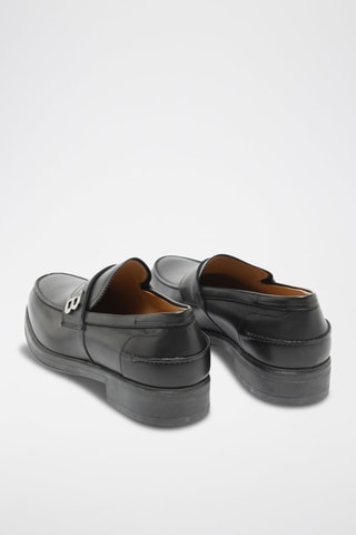 Mocassins en cuir de veau - Noir