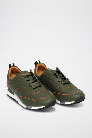 Baskets en cuir - Vert