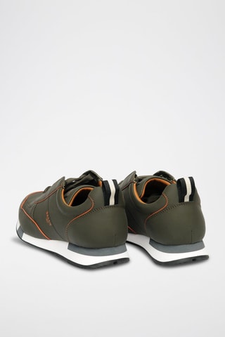 Baskets en cuir - Vert