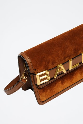 Sac bandoulière en cuir - Marron