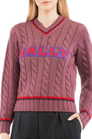 Pull en laine - Violet