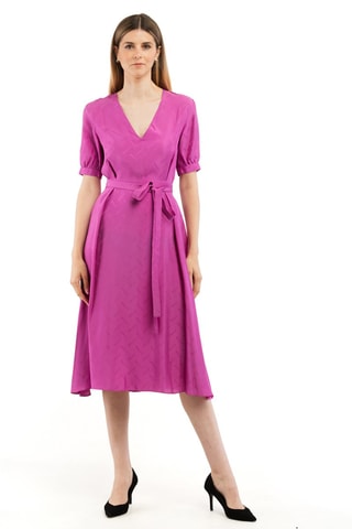 Robe midi - Rose