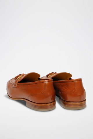 Mocassins en cuir de chèvre - Marron