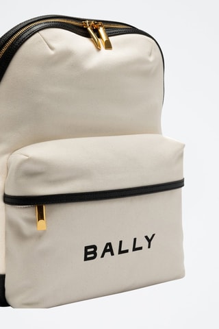 Sac à dos en cuir - Noir et beige