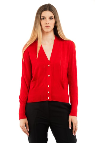 Gilet en laine - Rouge