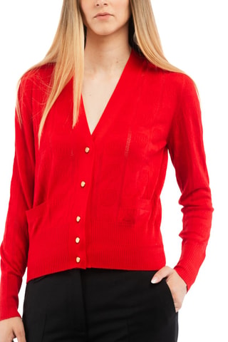 Gilet en laine - Rouge
